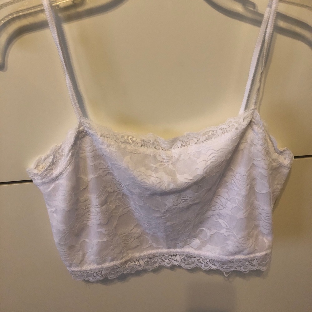 Two Lace Bralettes